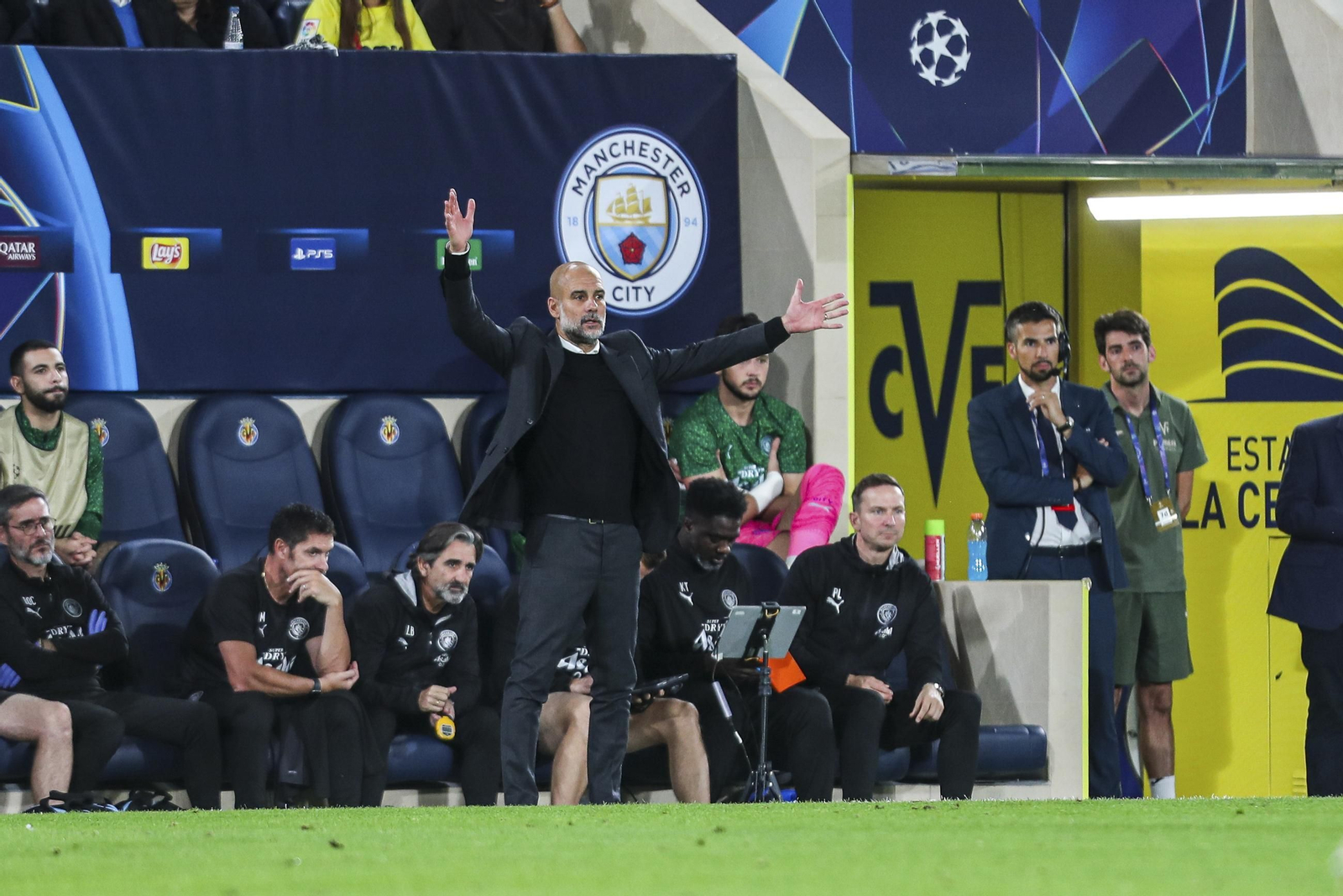 Las fotos del Villarreal-Manchester City