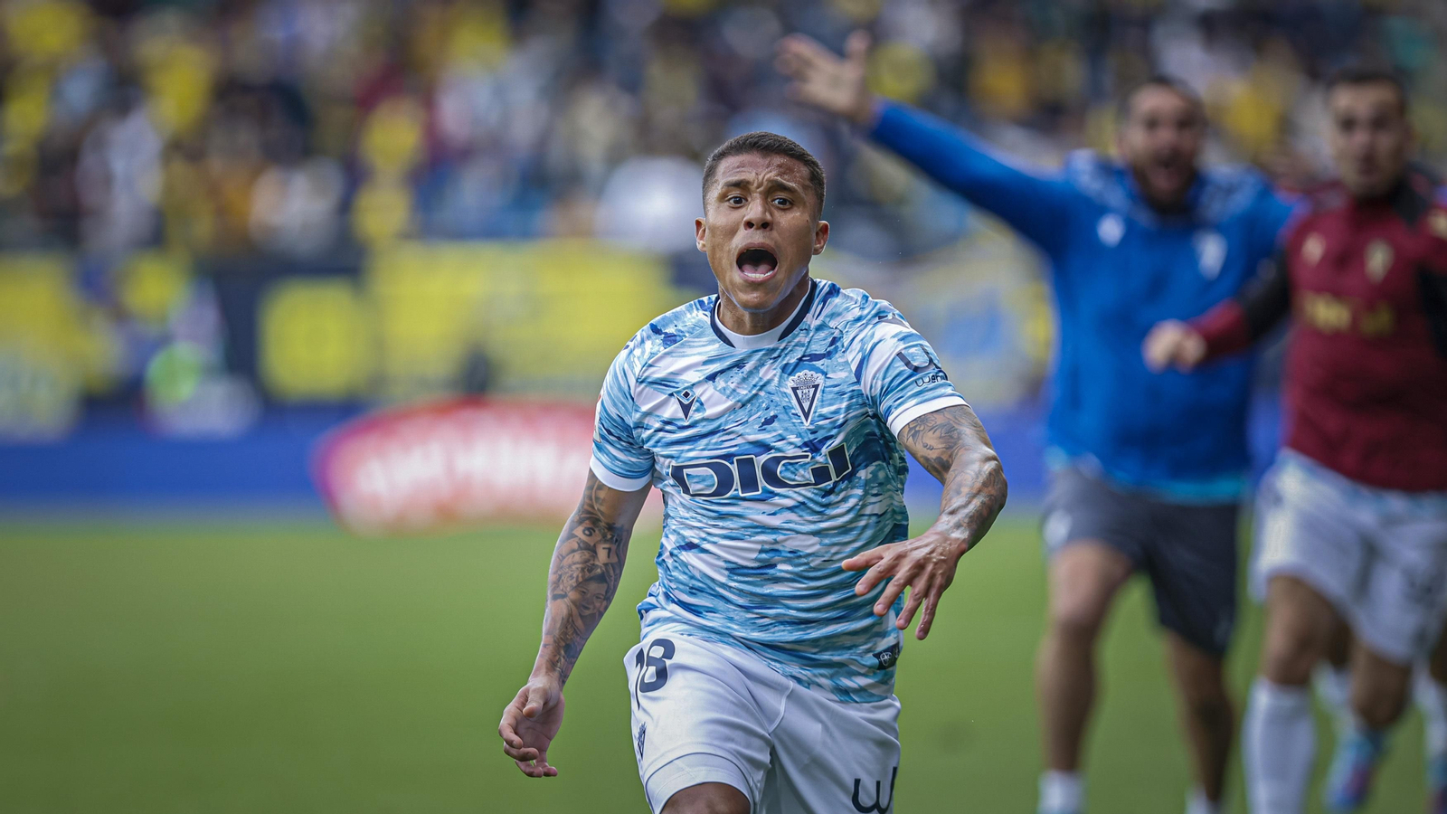 Partido de fútbol Cádiz CF - RC Celta.