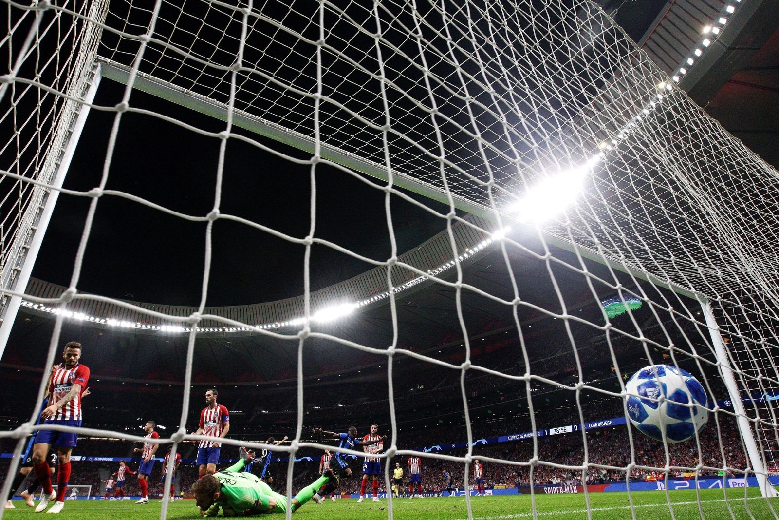 Las imágenes del Atlético-Brujas