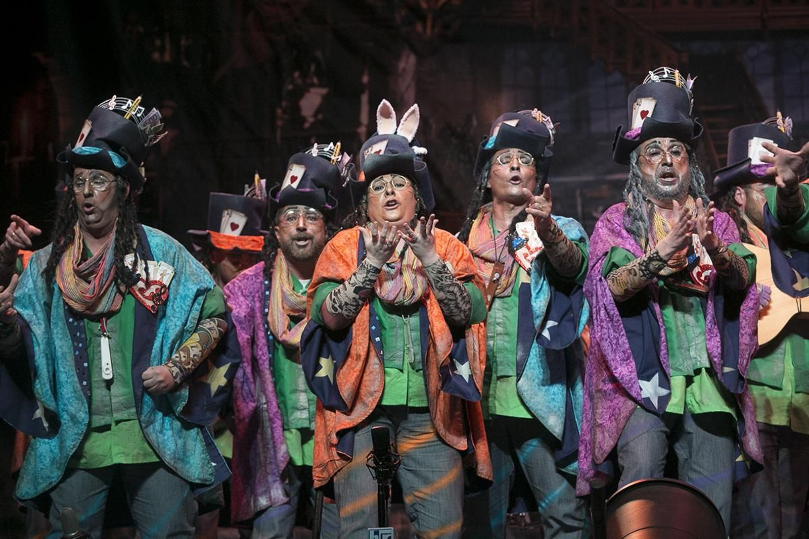 Imagen de la tercera semifinal del Carnaval Colombino