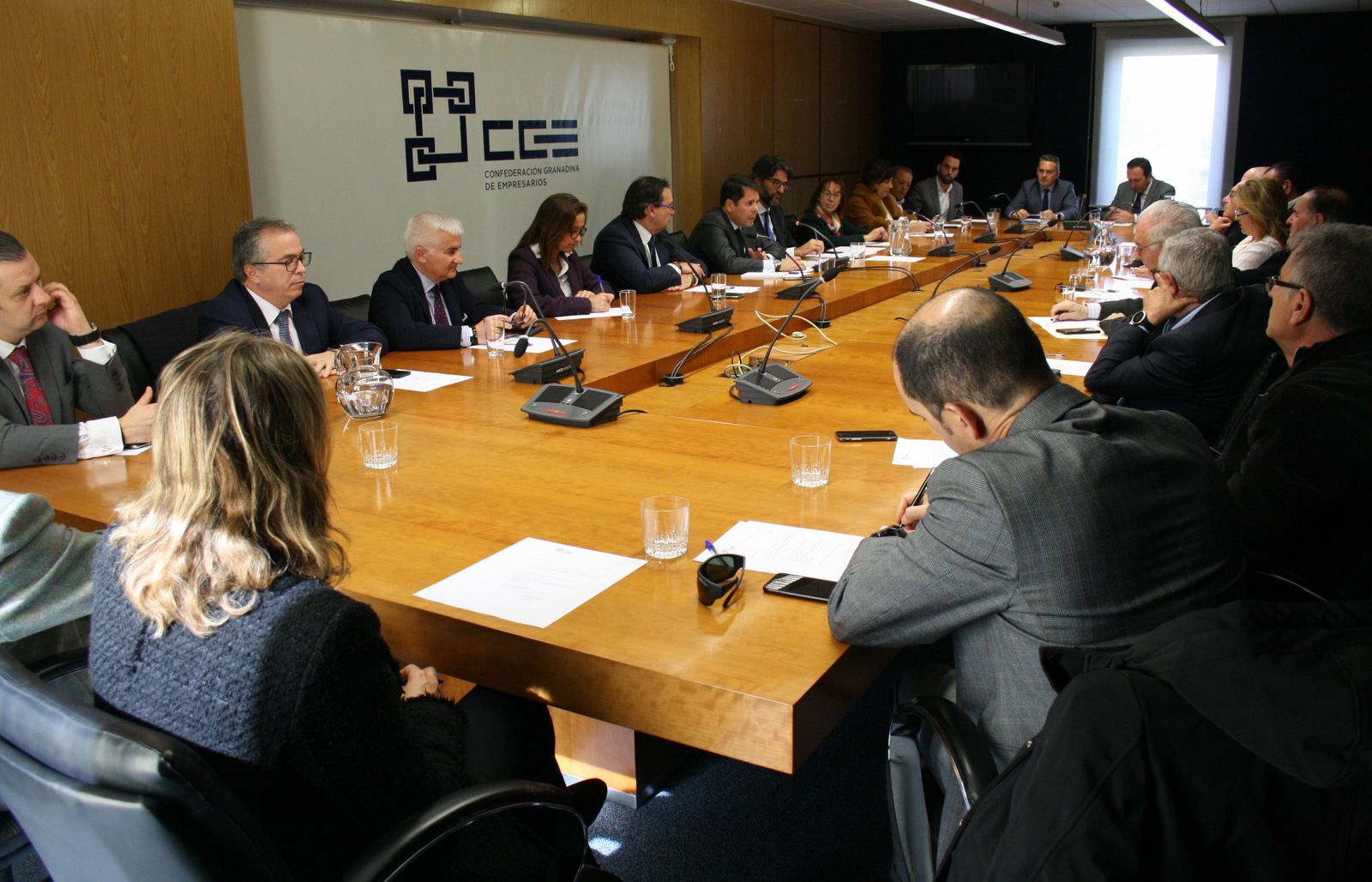 Junta Directiva de la Confederación Granadina de Empresarios