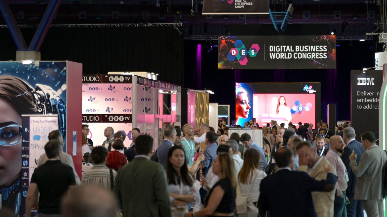 El Digital Enterprise Show lleva varios años celebrándose en el Palacio de Congresos.