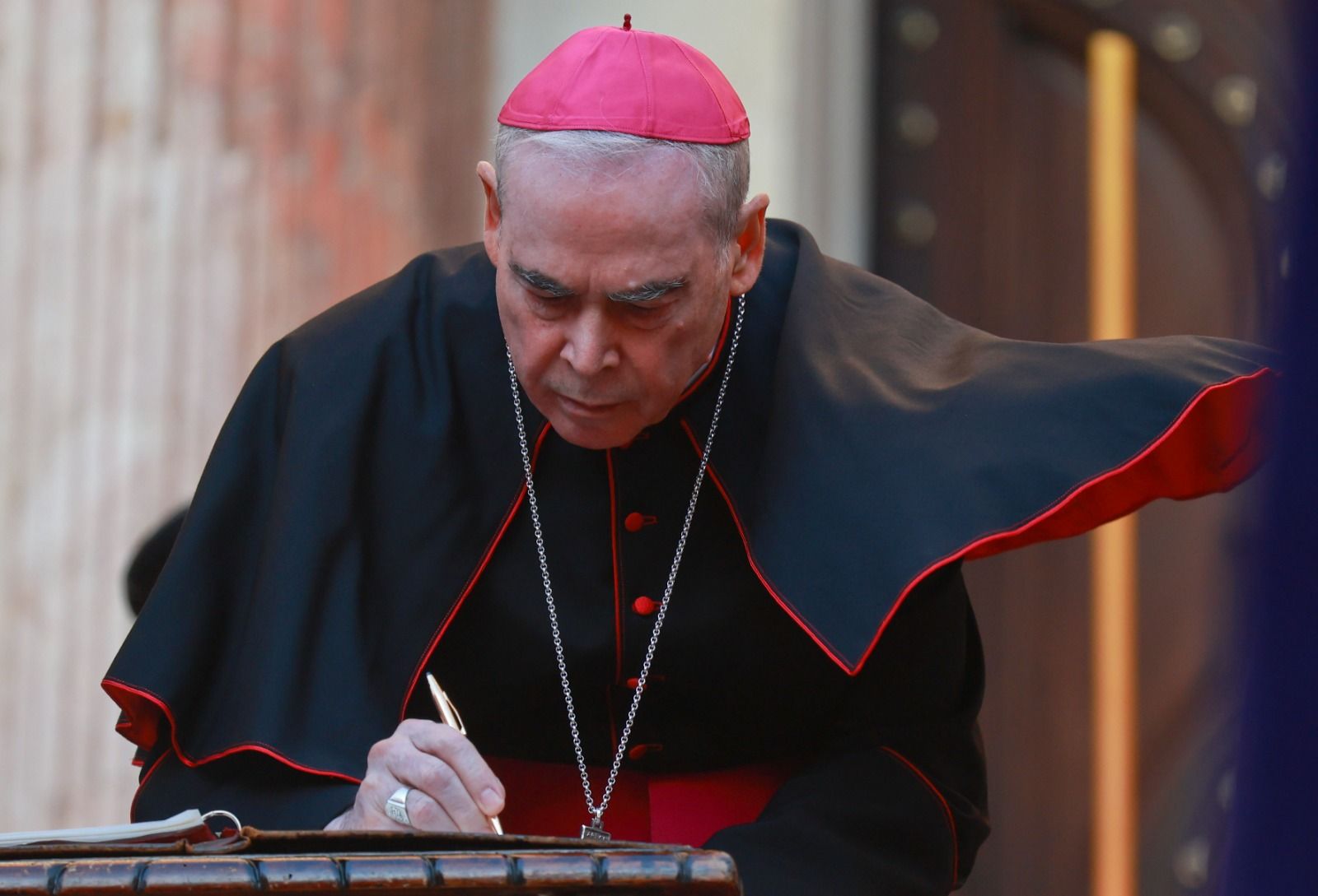 El obispo de Málaga, en un acto reciente.