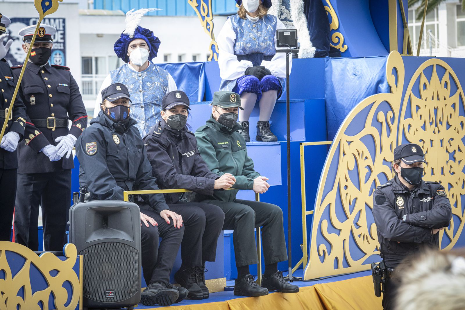 Imágenes de los Reyes Magos en Cádiz