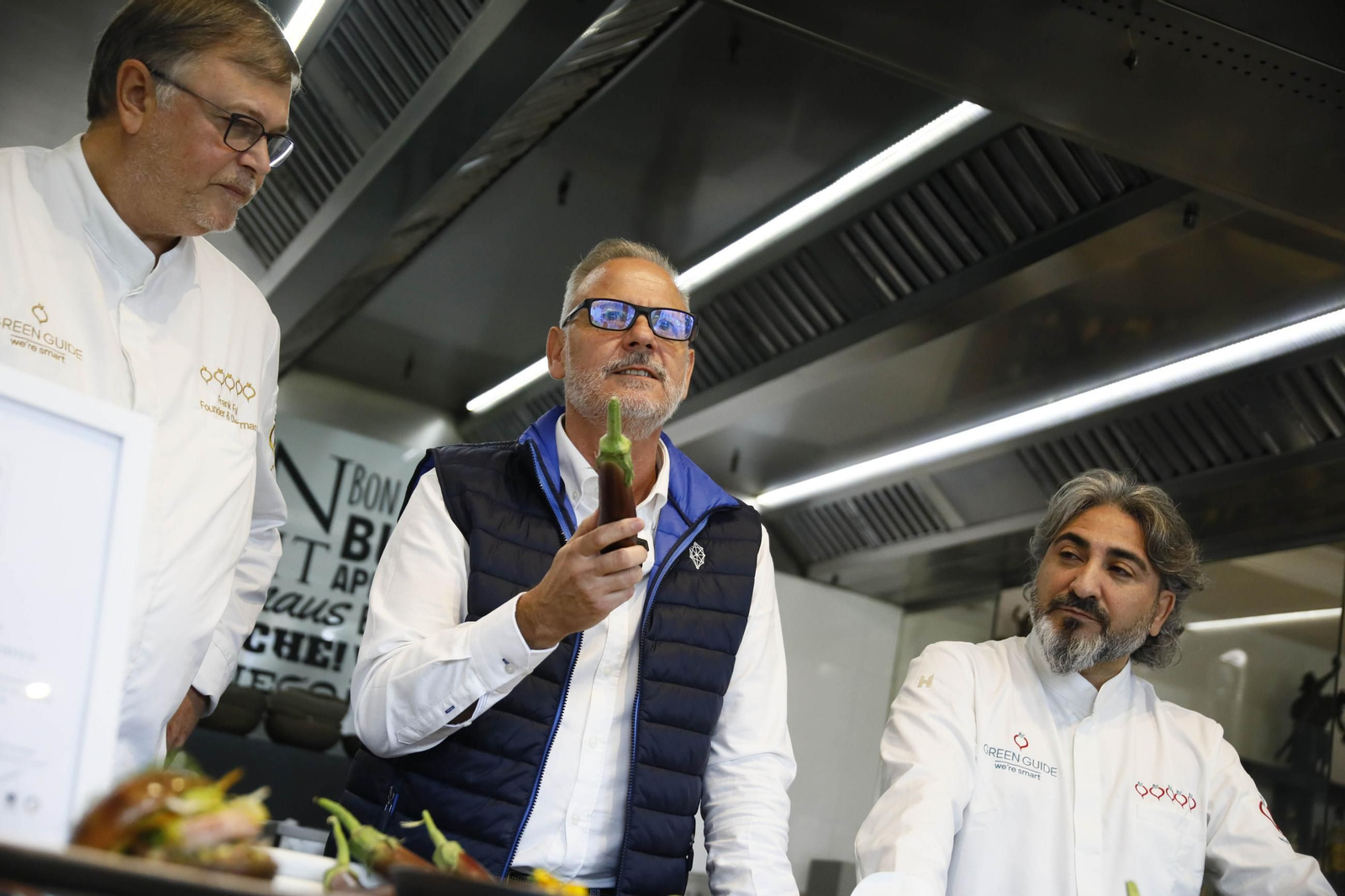 Las imágenes de una nueva variedad de berenjena en Almería