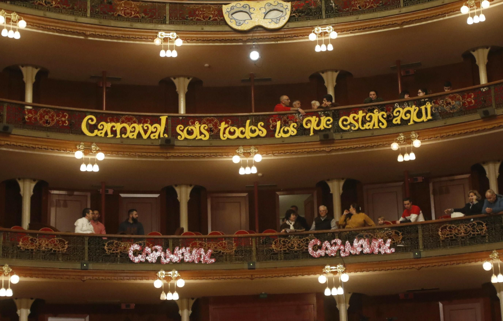 La primera sesión de preliminares del Concurso del Carnaval de Córdoba, en fotos