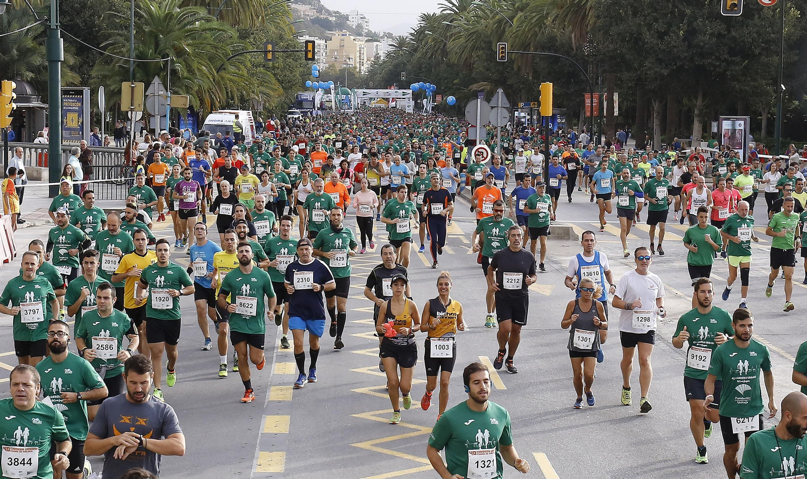 La Carrera Urbana Ciudad de Málaga, en imágenes