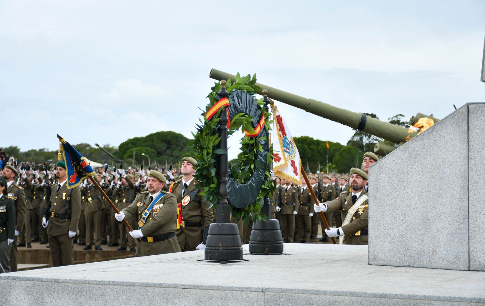 Jura de bandera en el CEFOT-2 de San Fernando: las imágenes