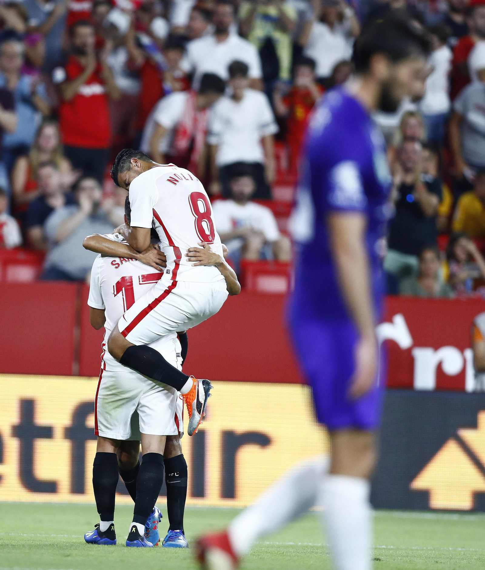 Las imágenes del Sevilla-Újpest