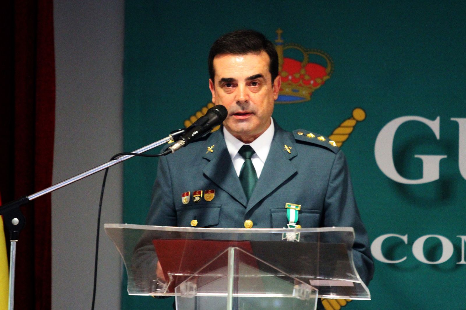 Imágenes del acto de celebración del 173 aniversario de la fundación de la Guardia Civil.