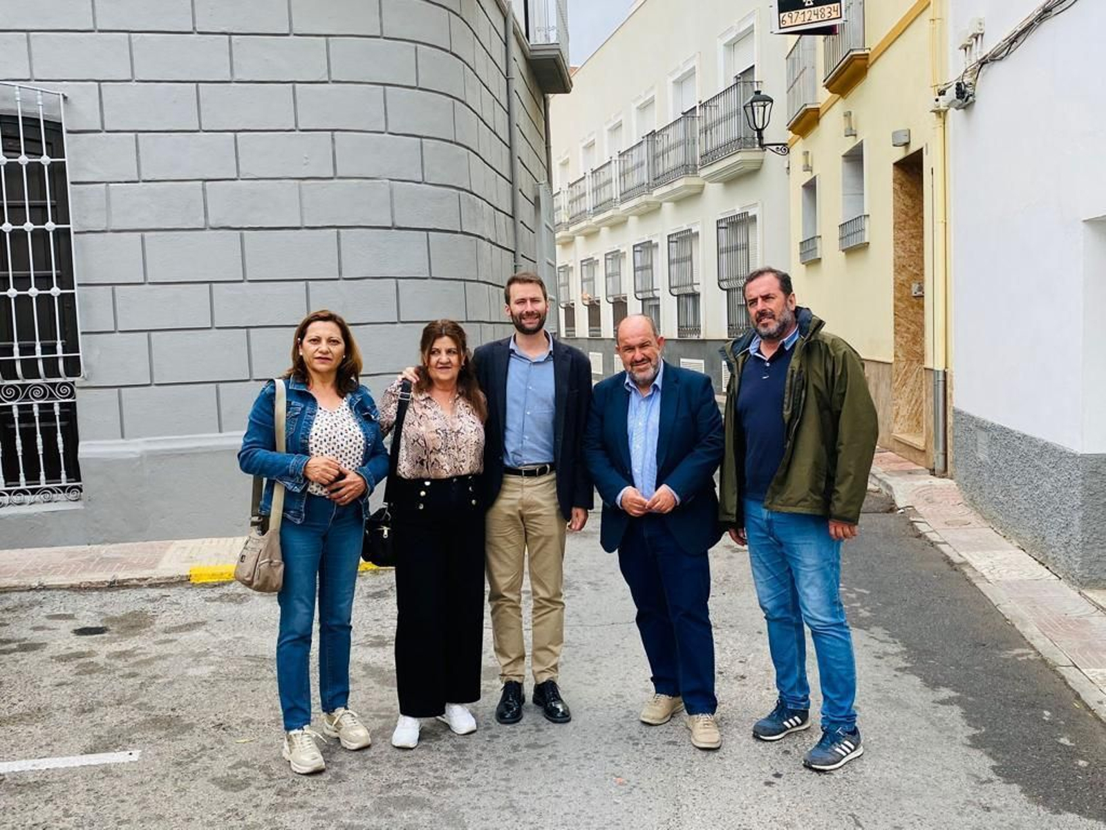 Visita a la calle Santo Cristo.