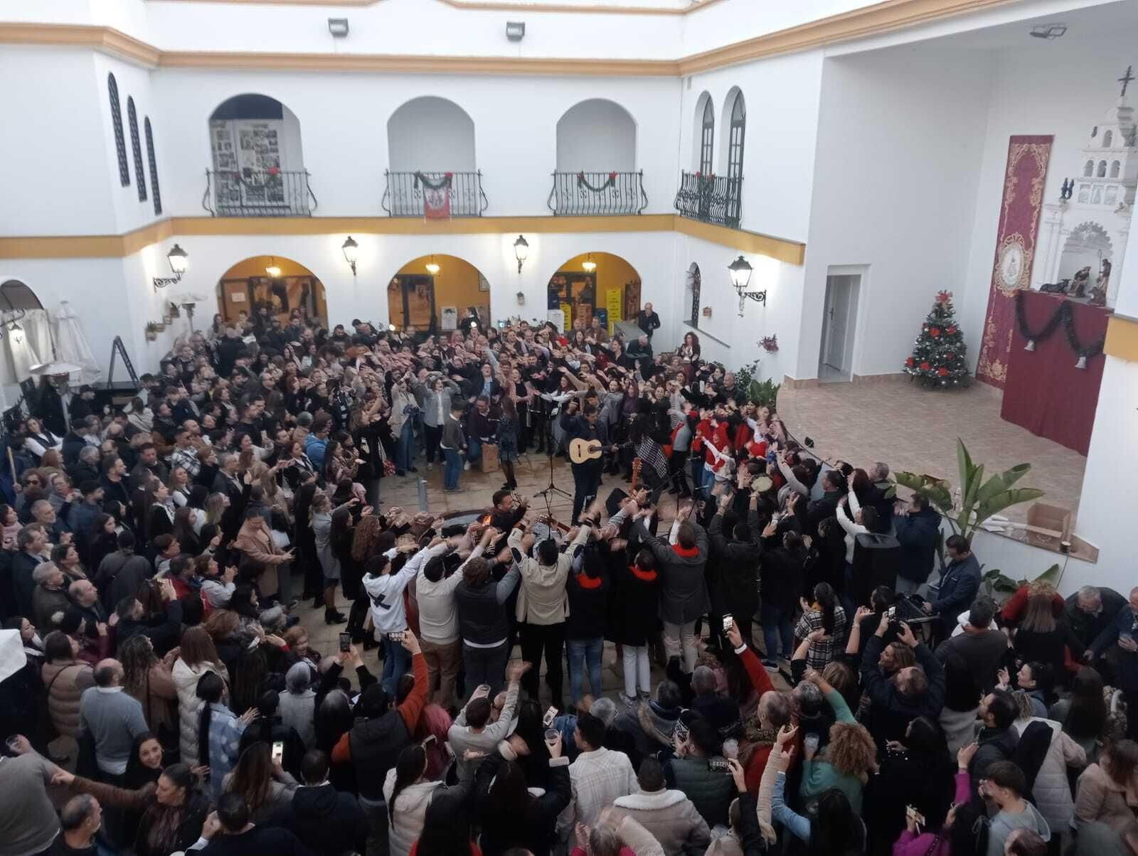 La zambomba flamenca de Emigrantes