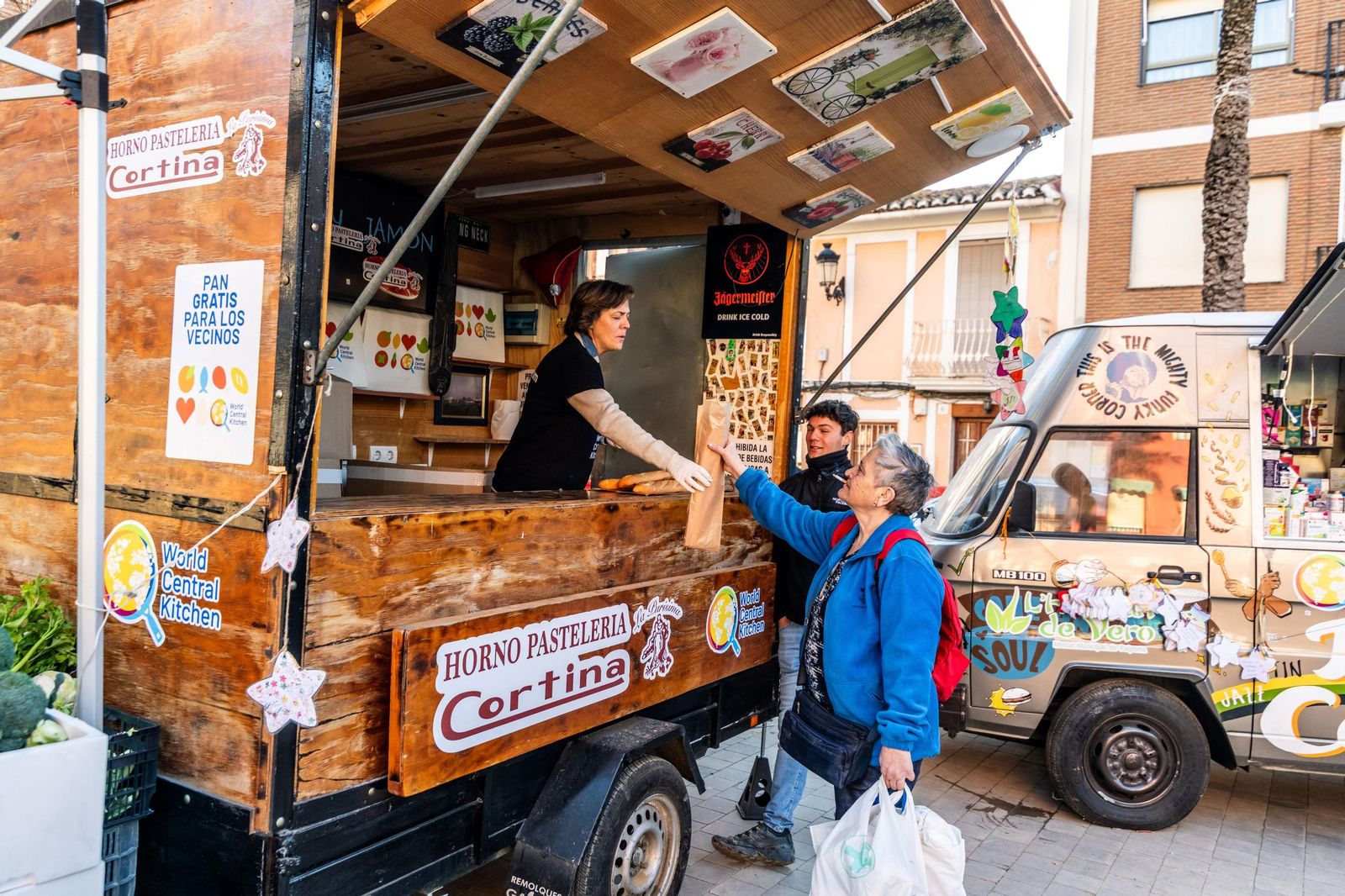 Palmira panadera, pan gratis para el pueblo.