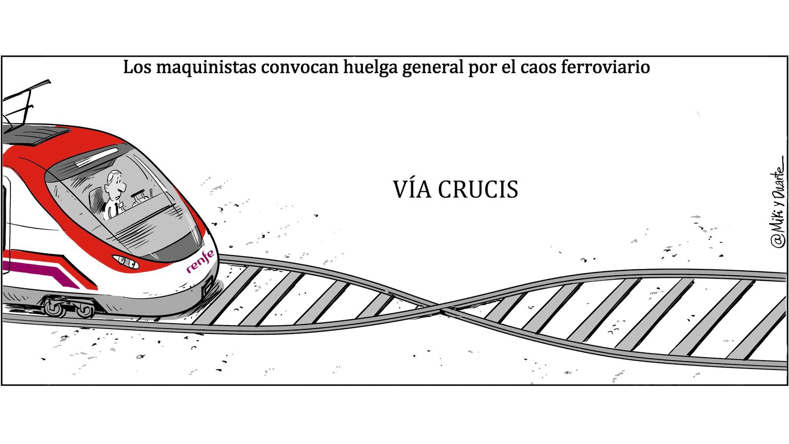 Huelga de maquinistas