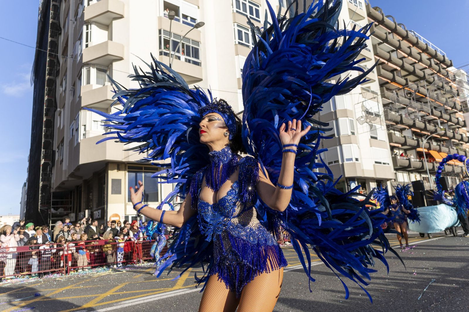 Las mejores imágenes de la Cabalgata del Carnaval de Cádiz 2026