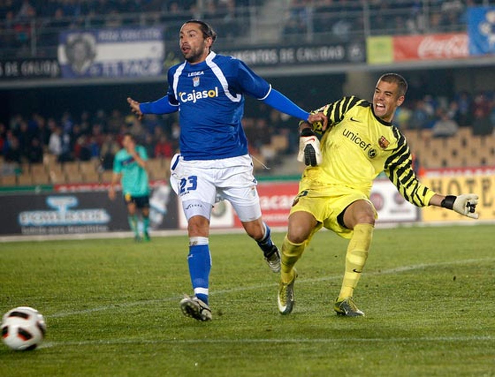 José Mari se sintió "contento porque el gol ha servido para ganar el partido”

Foto: Juan Carlos Toro