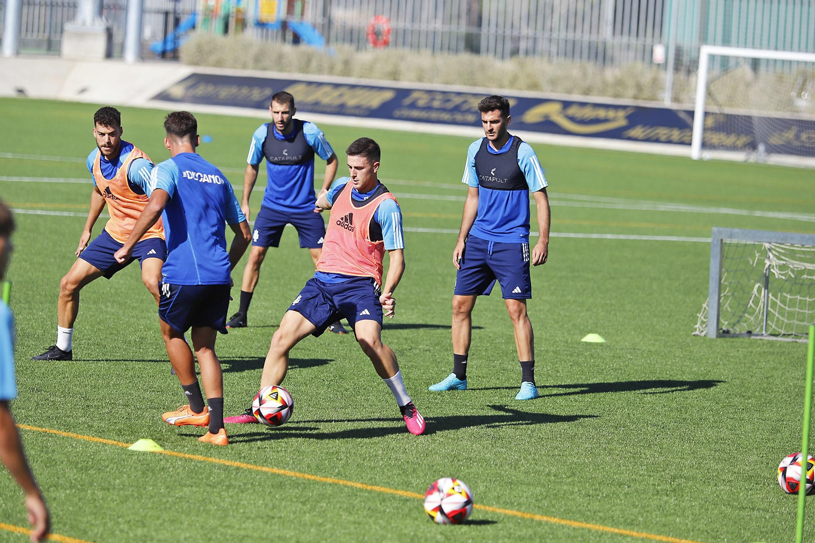 Imágenes del entrenamiento del Recreativo de Huelva