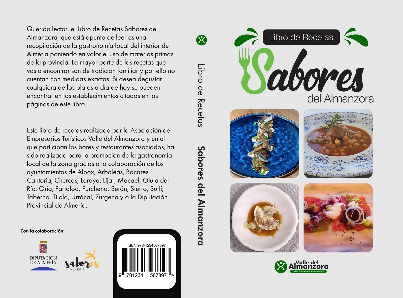 Portada y contraportada de la obra. Portada y contraportada de la obra.