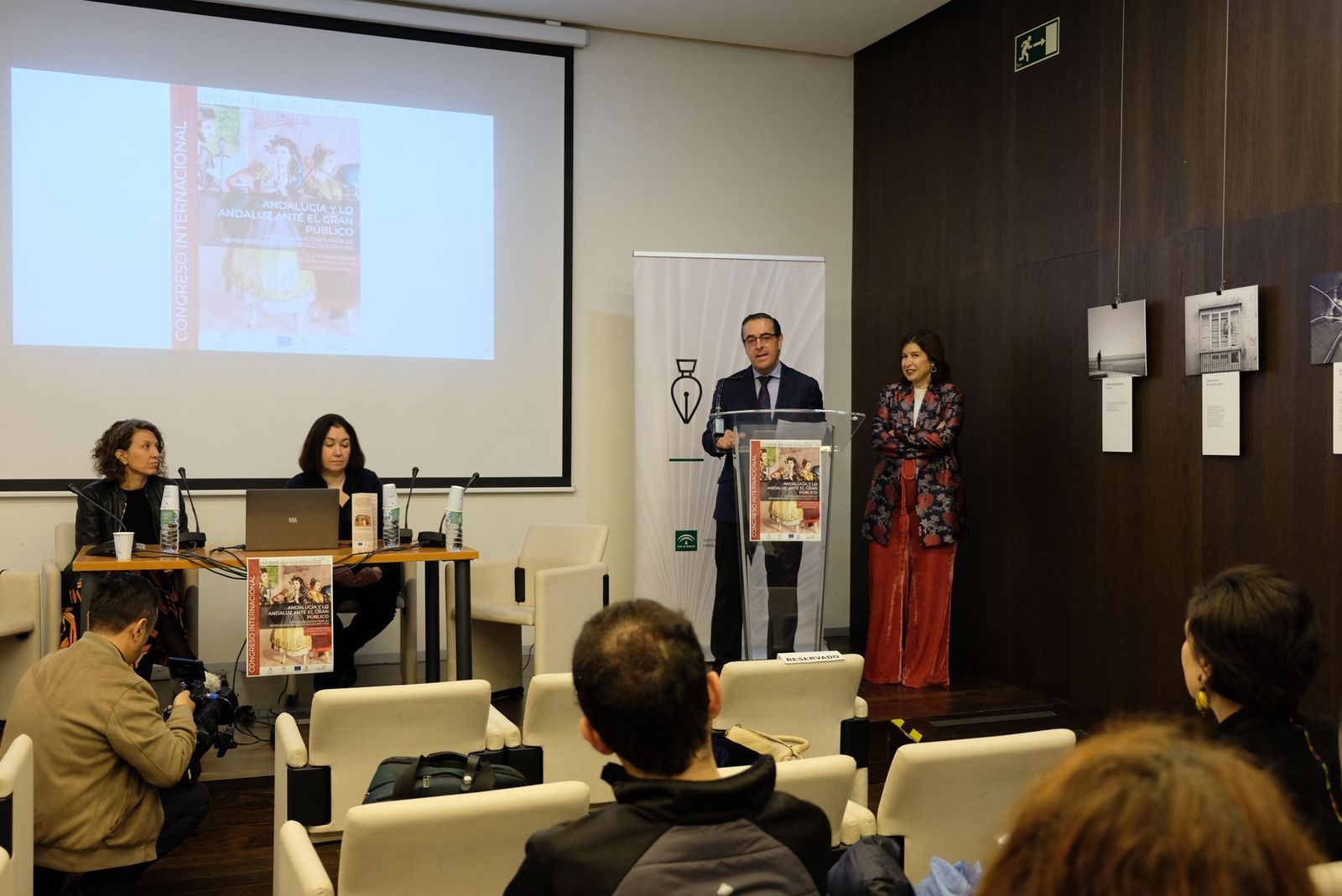 Inauguración del congreso 'Andalucía y lo andaluz' este martes.