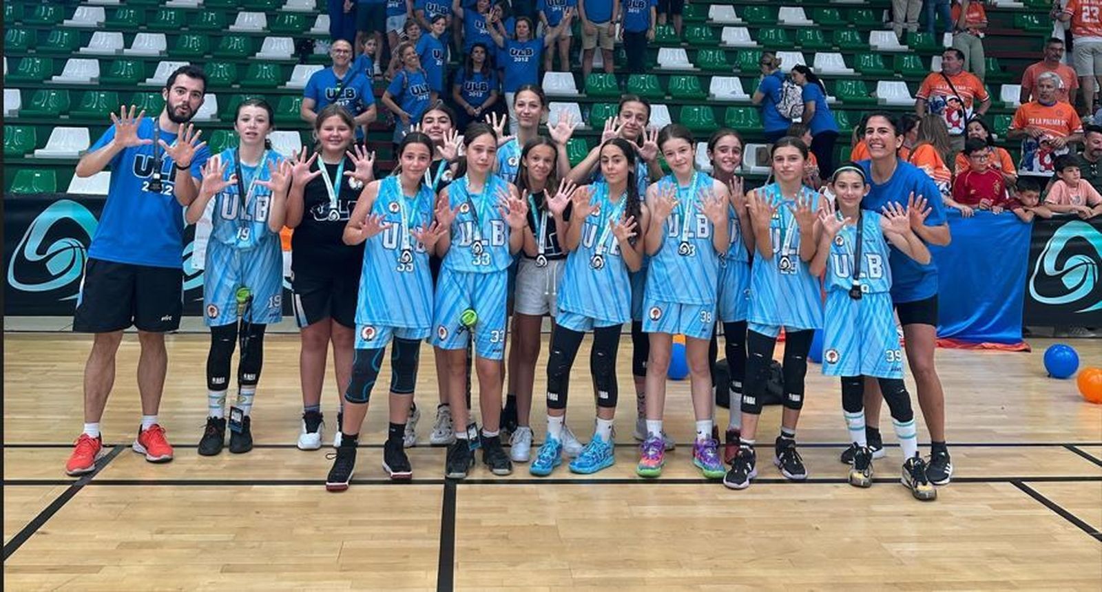 El equipo mini-femenino de la ULB