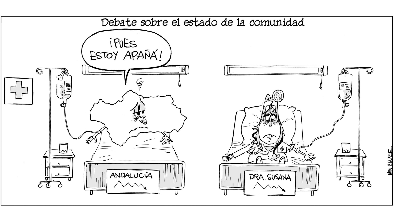 Susana Díaz, cronología viñeta a viñeta
