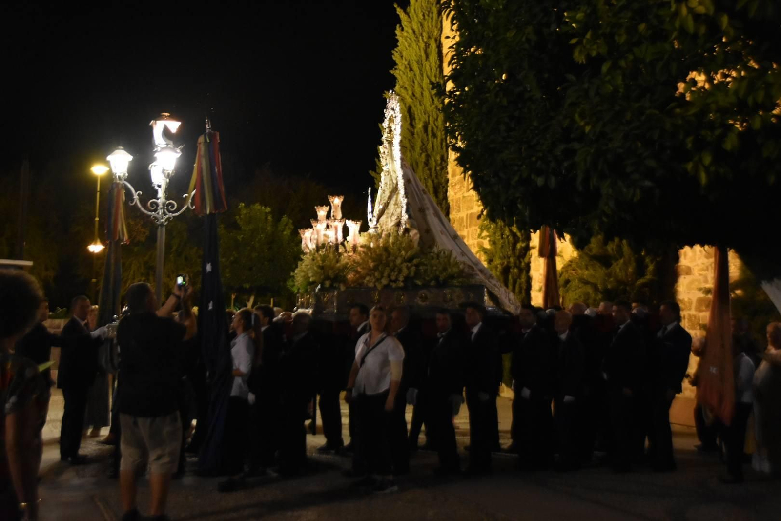 Procesión de la Virgen de la Estrella en Villa del Río.