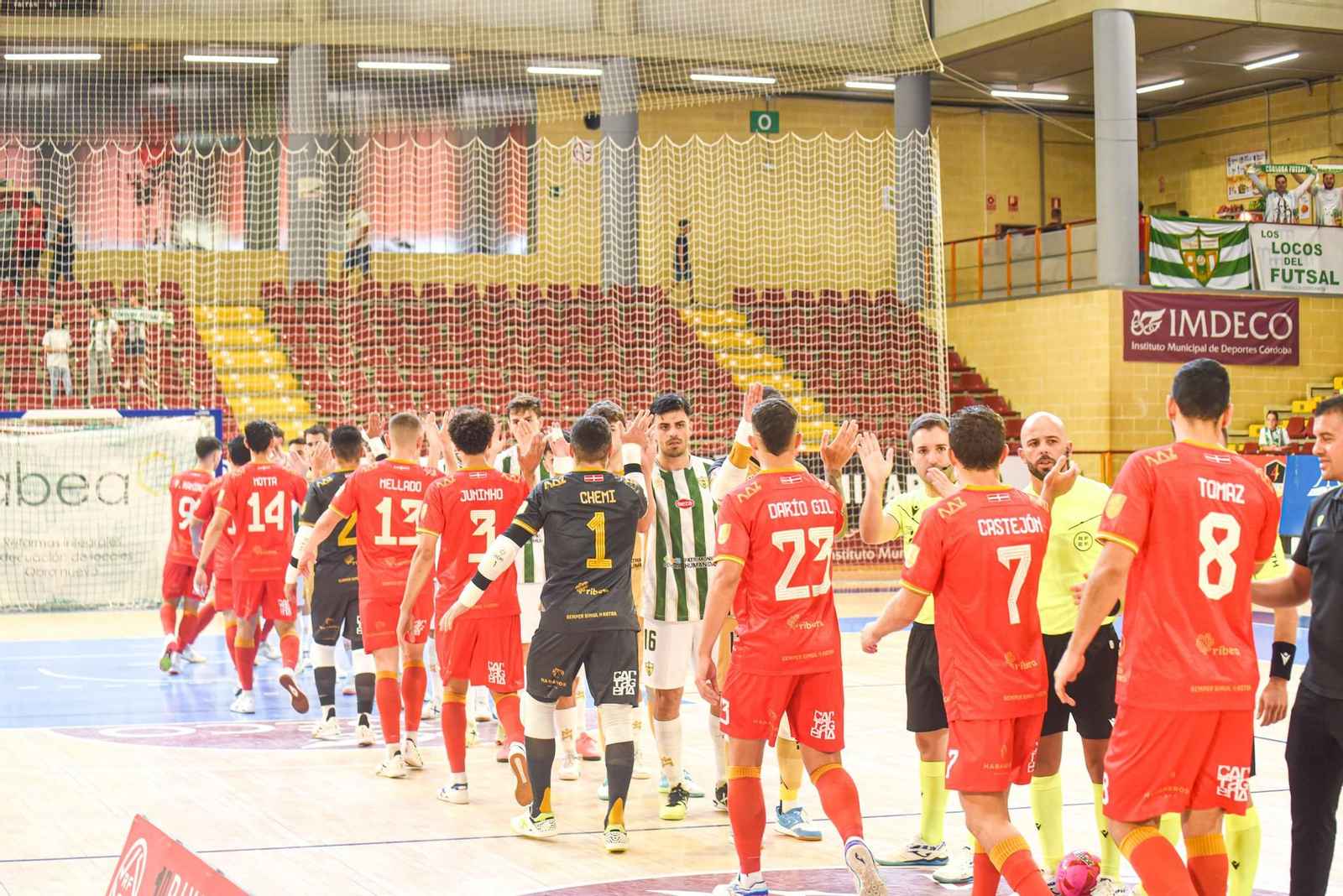 Las mejores fotos del ambiente en Vista Alegre para el Córdoba Futsal - Jimbee Cartagena