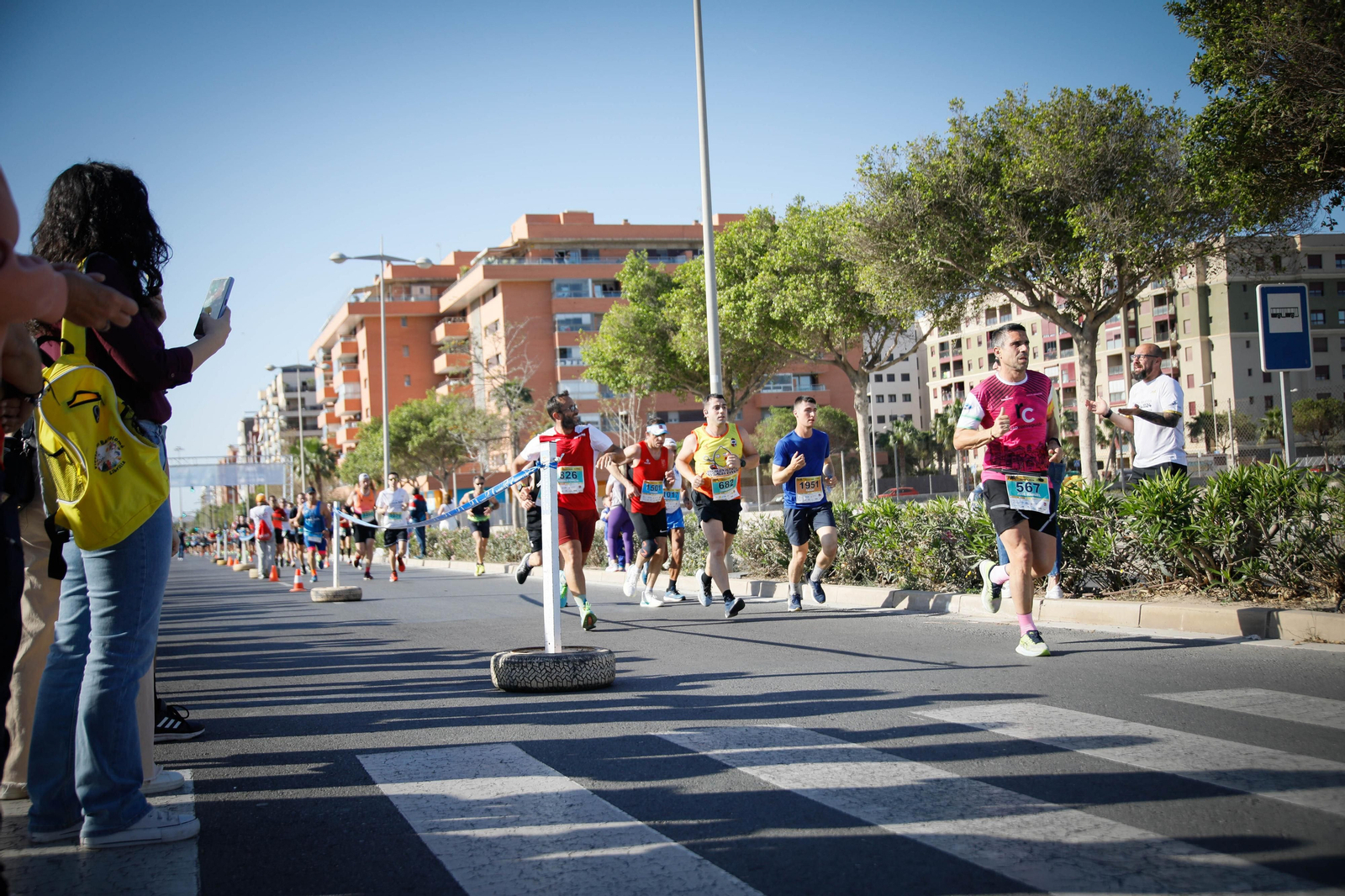 Imágenes de la Media Maratón Ciudad de Almería