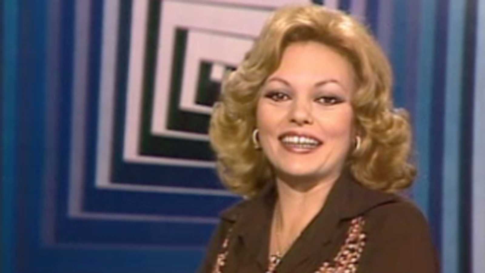 Mayra Gómez Kemp cuando presentaba '625 líneas' en 1977