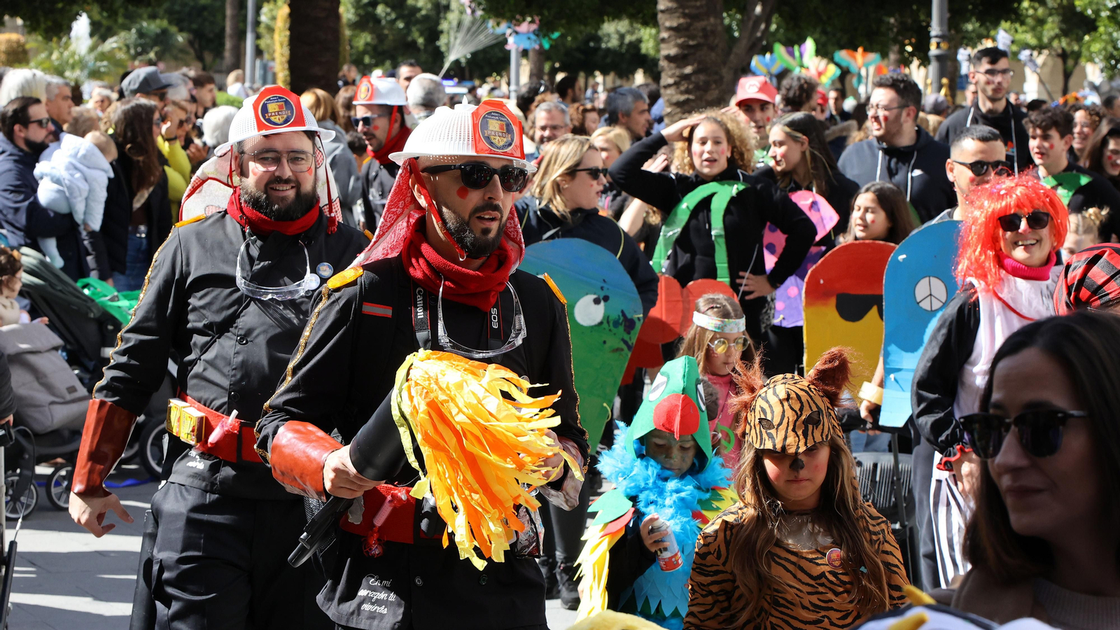 Pasacalles por el Carnaval en Jerez