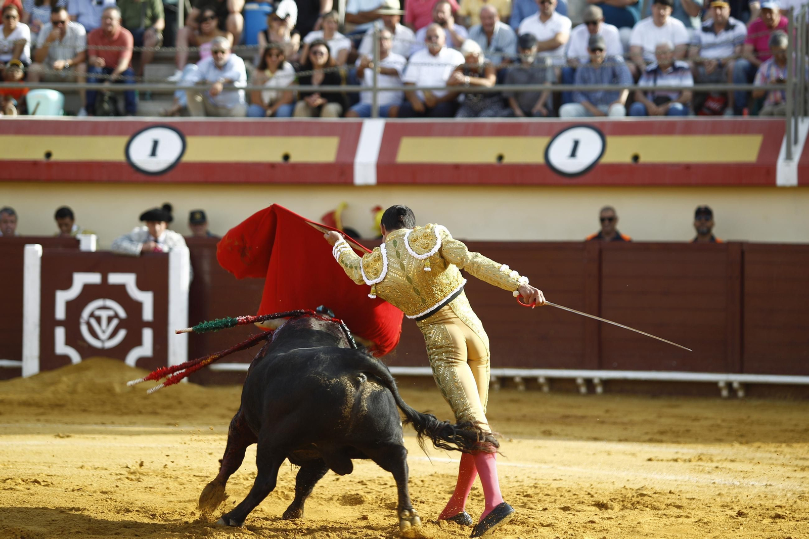 Corrida de toros en Vera, en imágenes