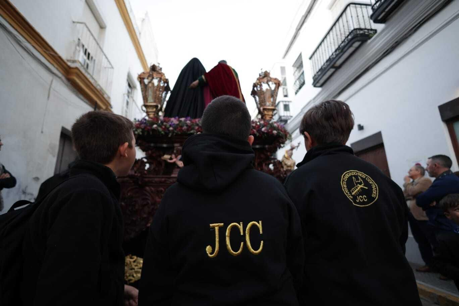 Las imágenes de la hermandad de la Soledad de la Semana Santa de San Fernando 2023