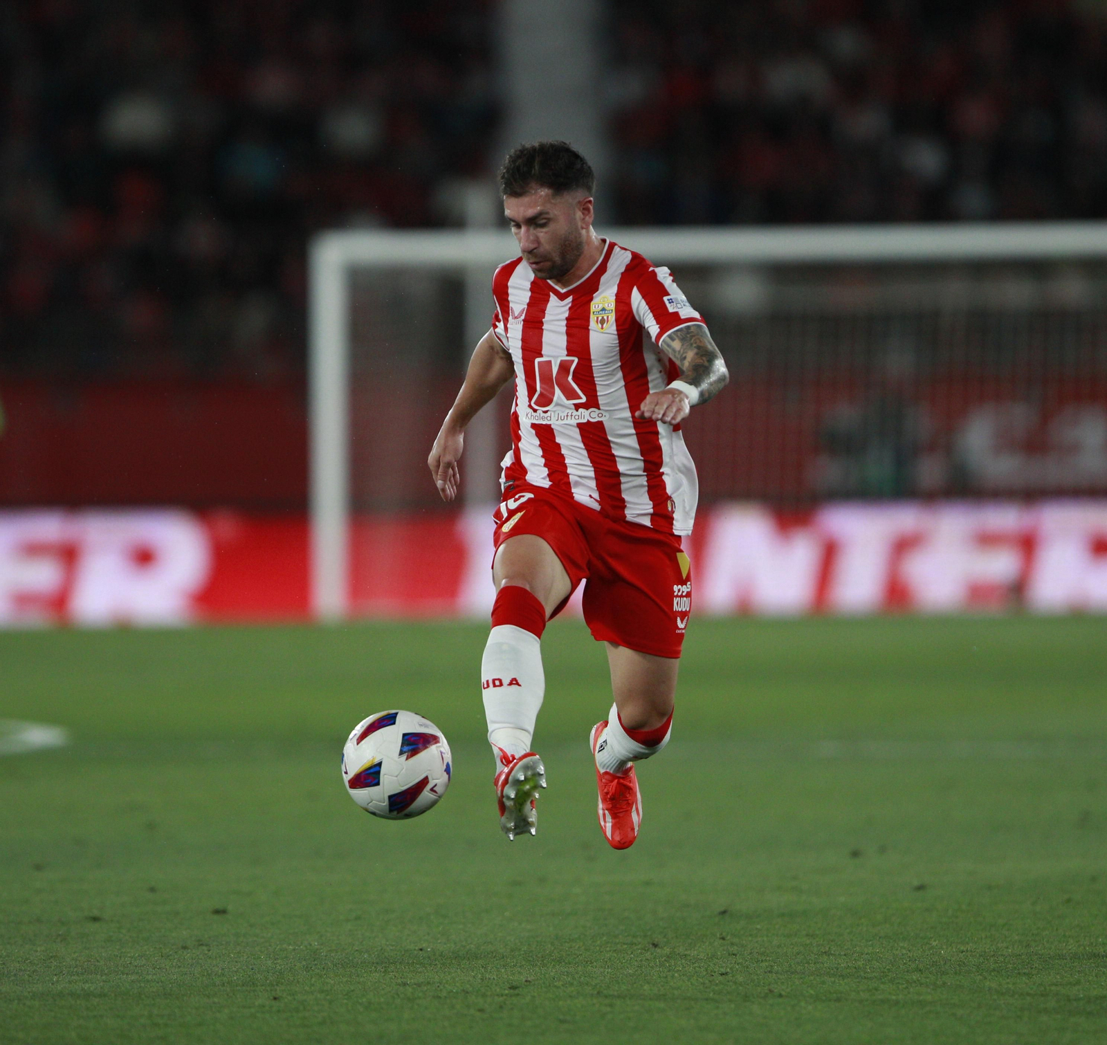 Las mejores imágenes del partido U.D. Almería-F.C. Barcelona