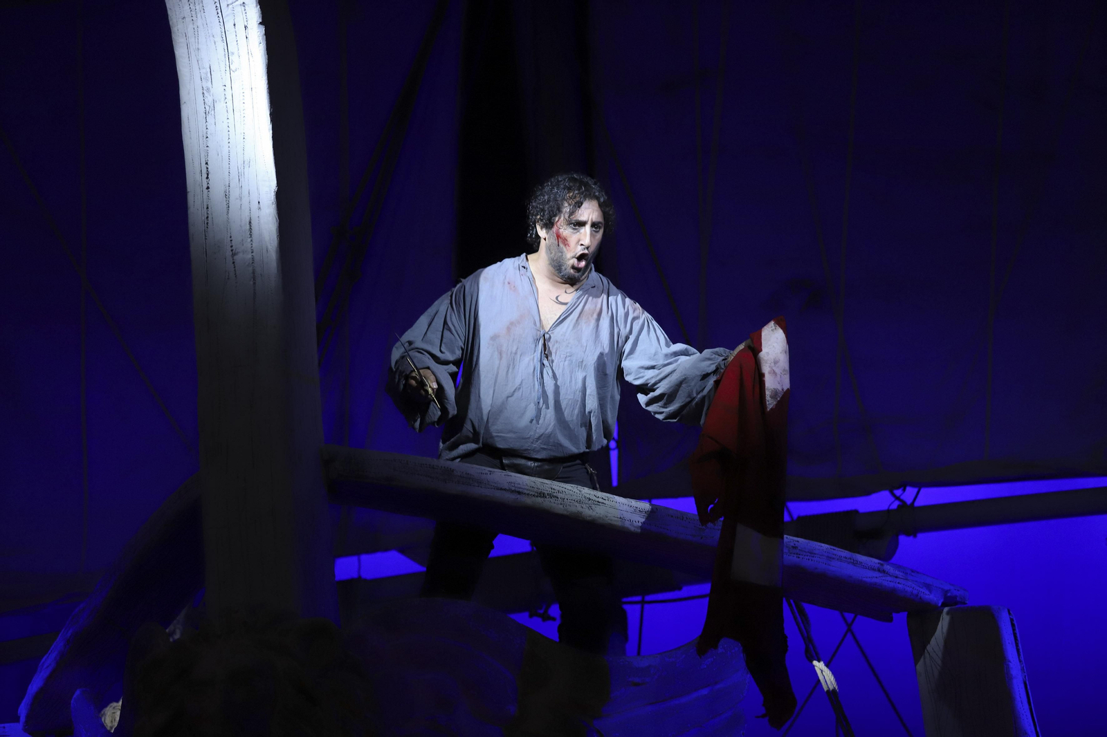 Las fotos del 'Otello' de Carlos Alvárez en el Teatro Cervantes de Málaga