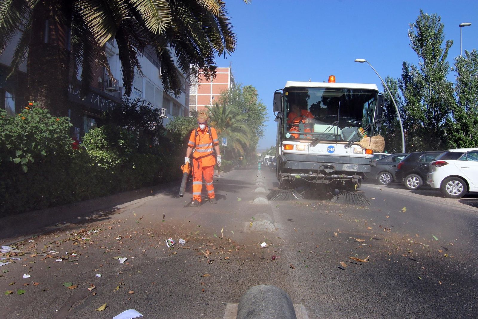 Trabajador de Sadeco.