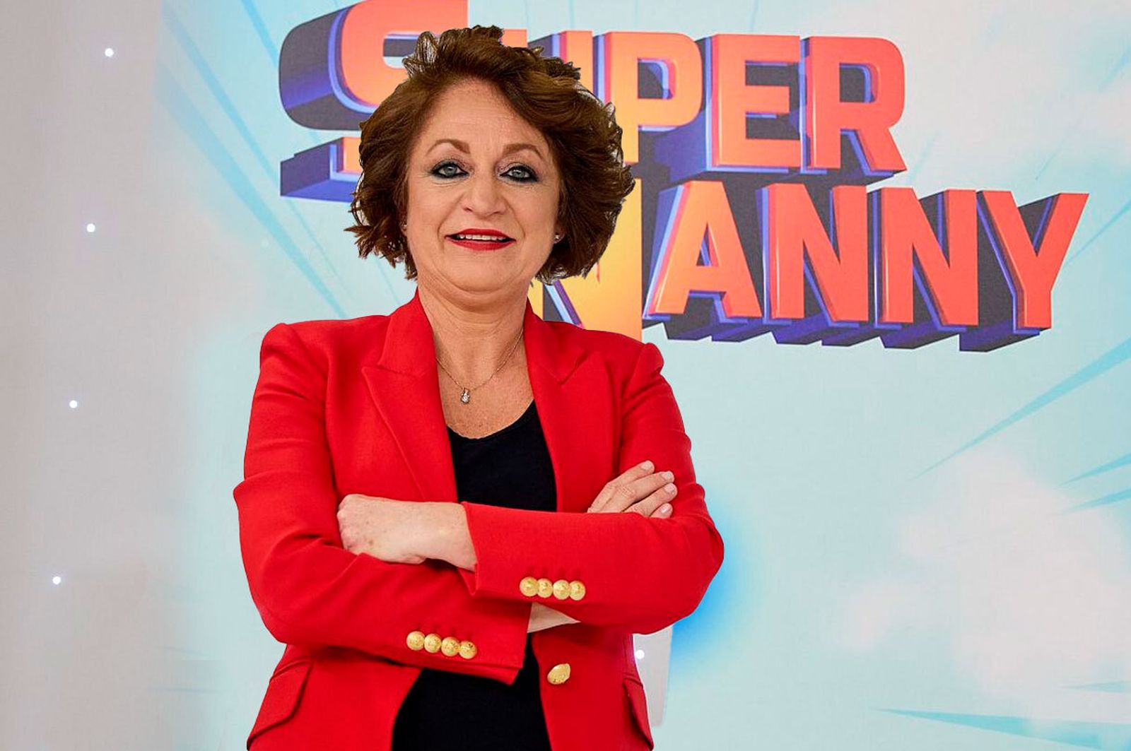 Rocío Ramos-Paúl con el nuevo logo de 'Supernanny'