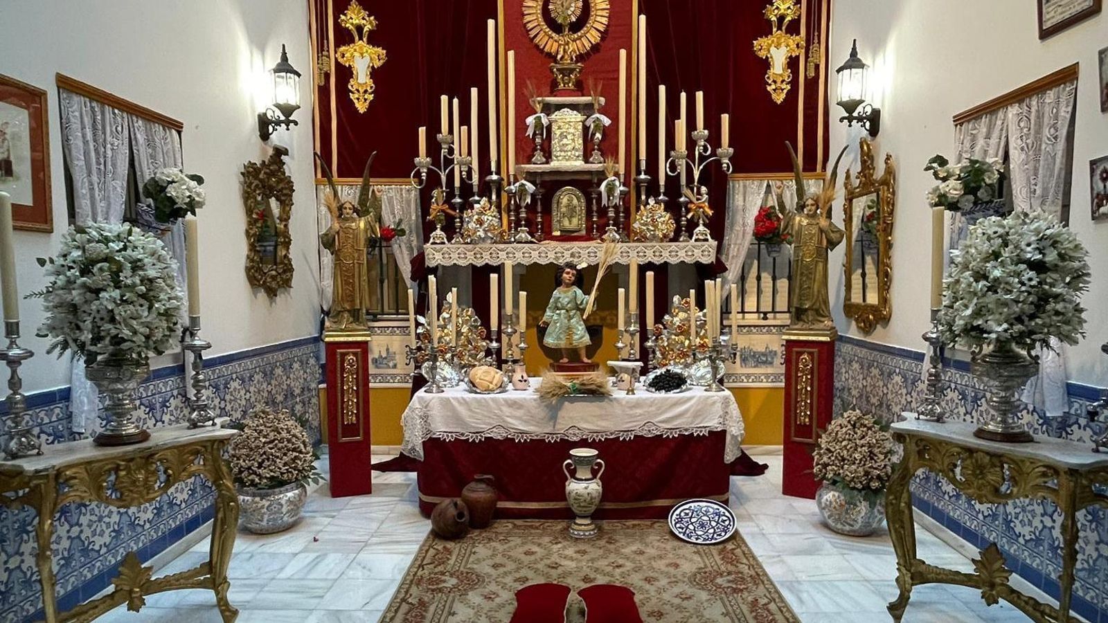 Plano general del altar