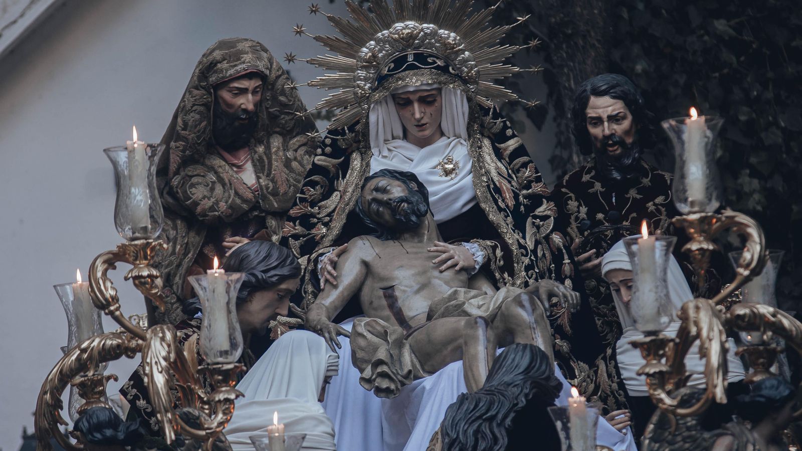 Una imagen de la hermandad de la Mortaja.