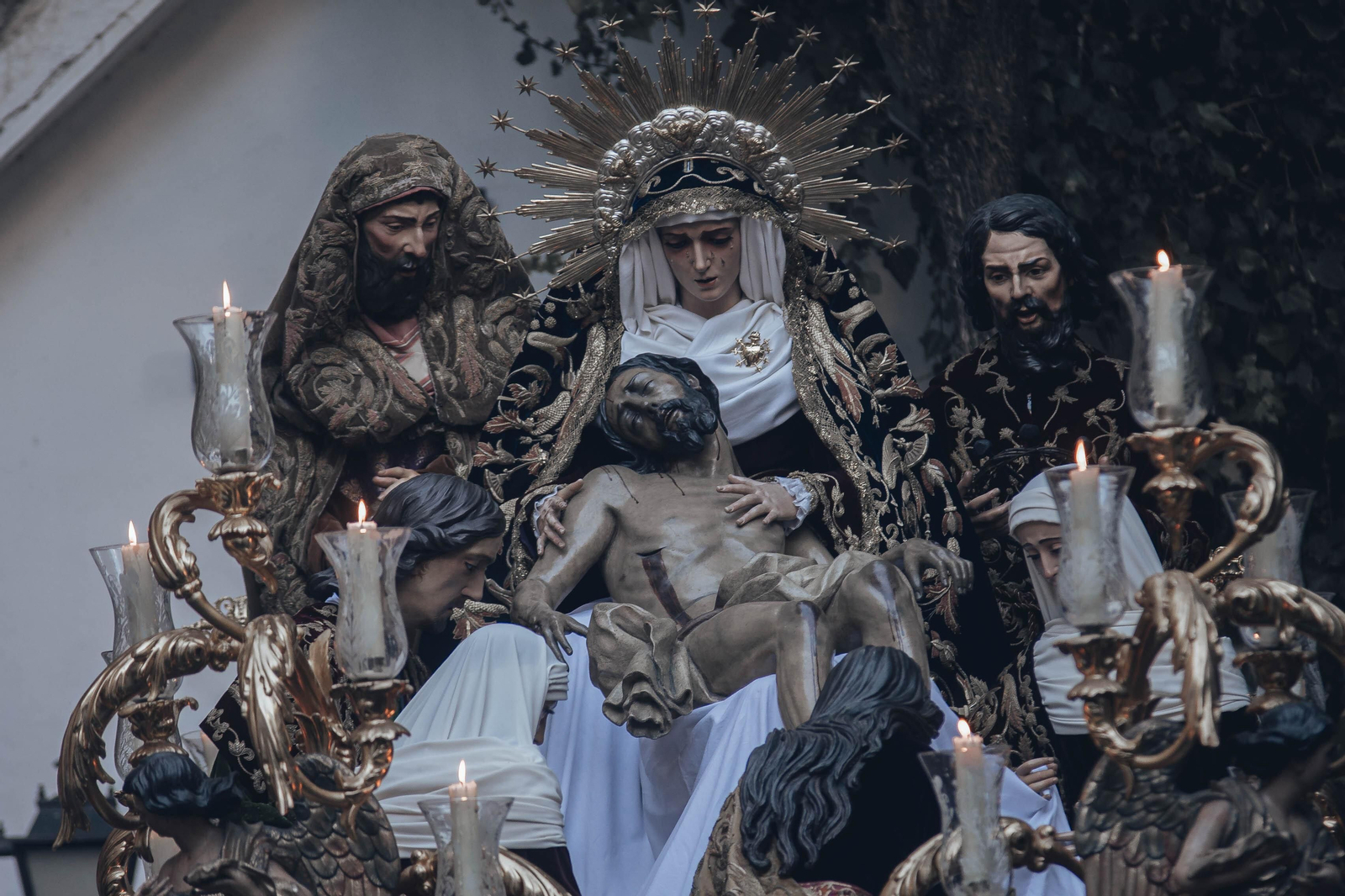 Las imágenes de la Mortaja