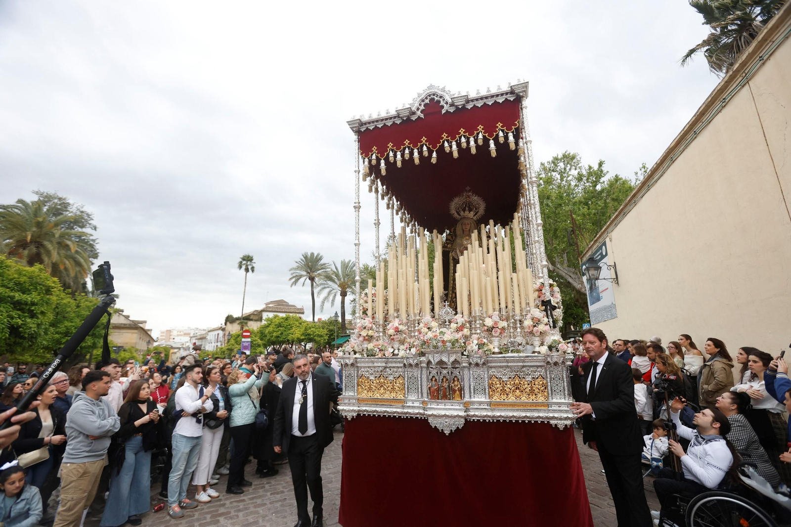 Las imágenes de la hermandad del Perdón  el Miércoles Santo en Córdoba
