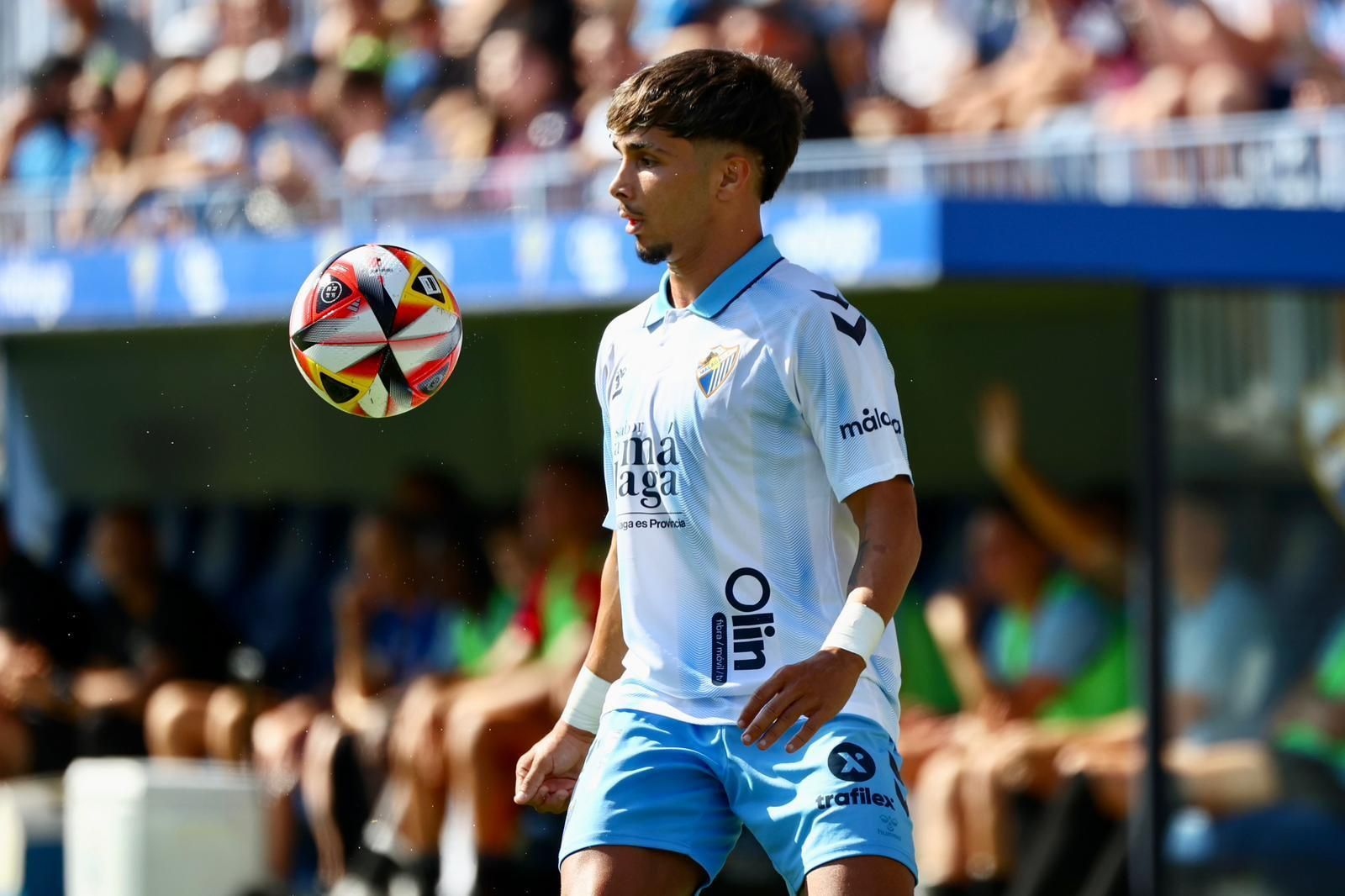 El Málaga CF-Melilla, en fotos