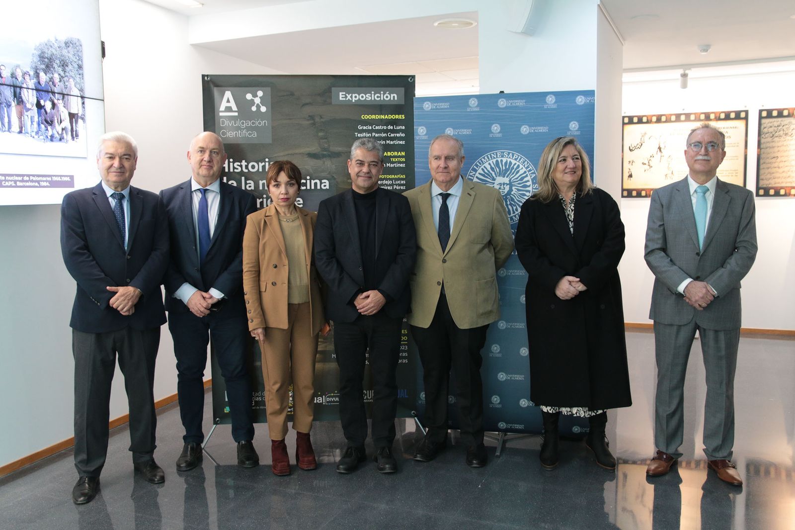 La exposición 'Historia de la medicina almeriense', en la UAL