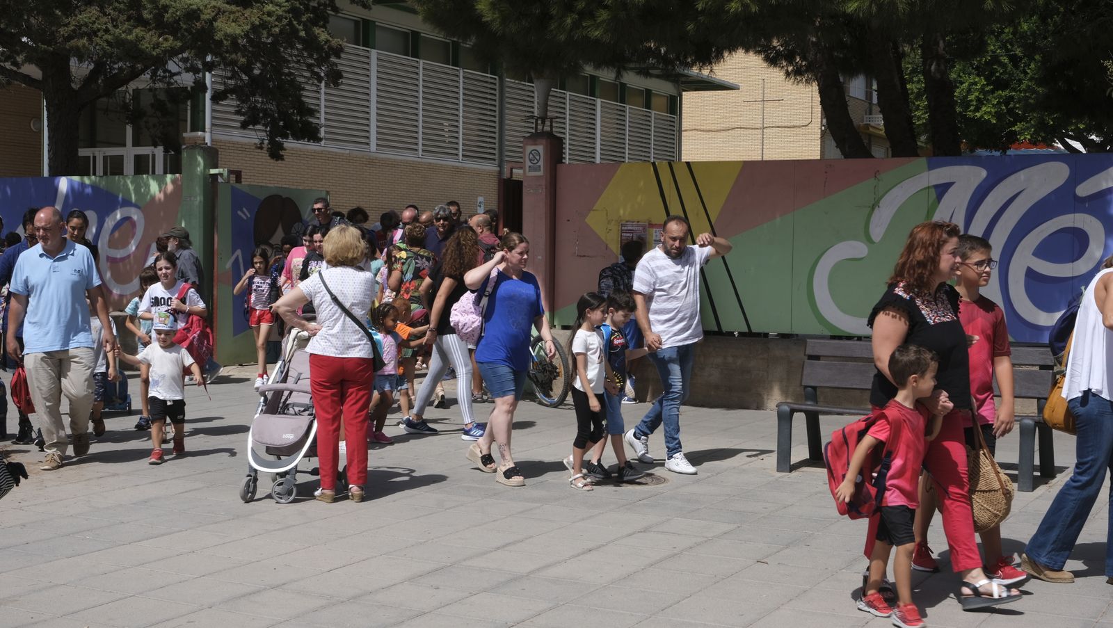 Imágenes del primer día de curso escolar en Almería