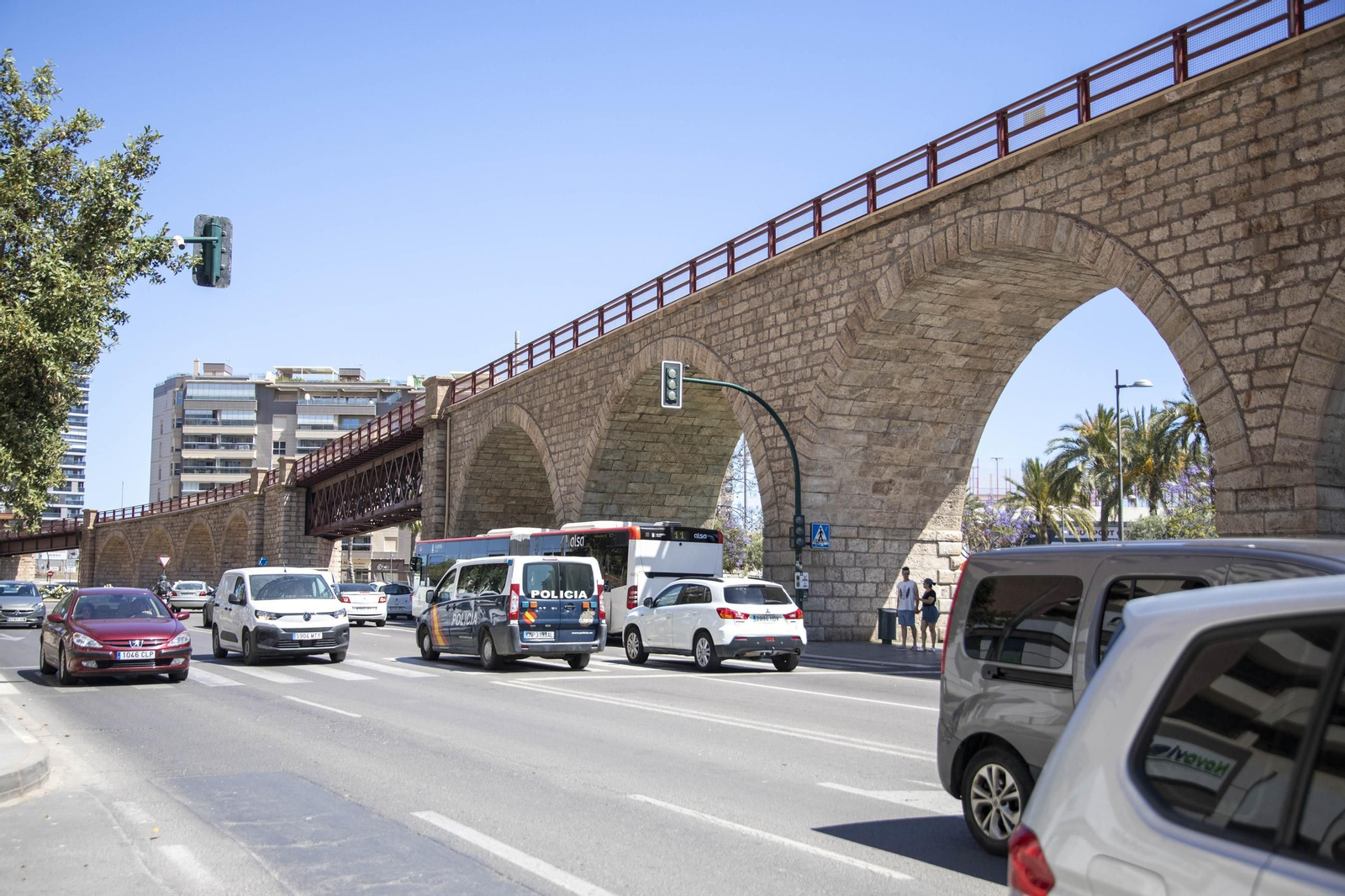 Las imágenes del apagón en Almería