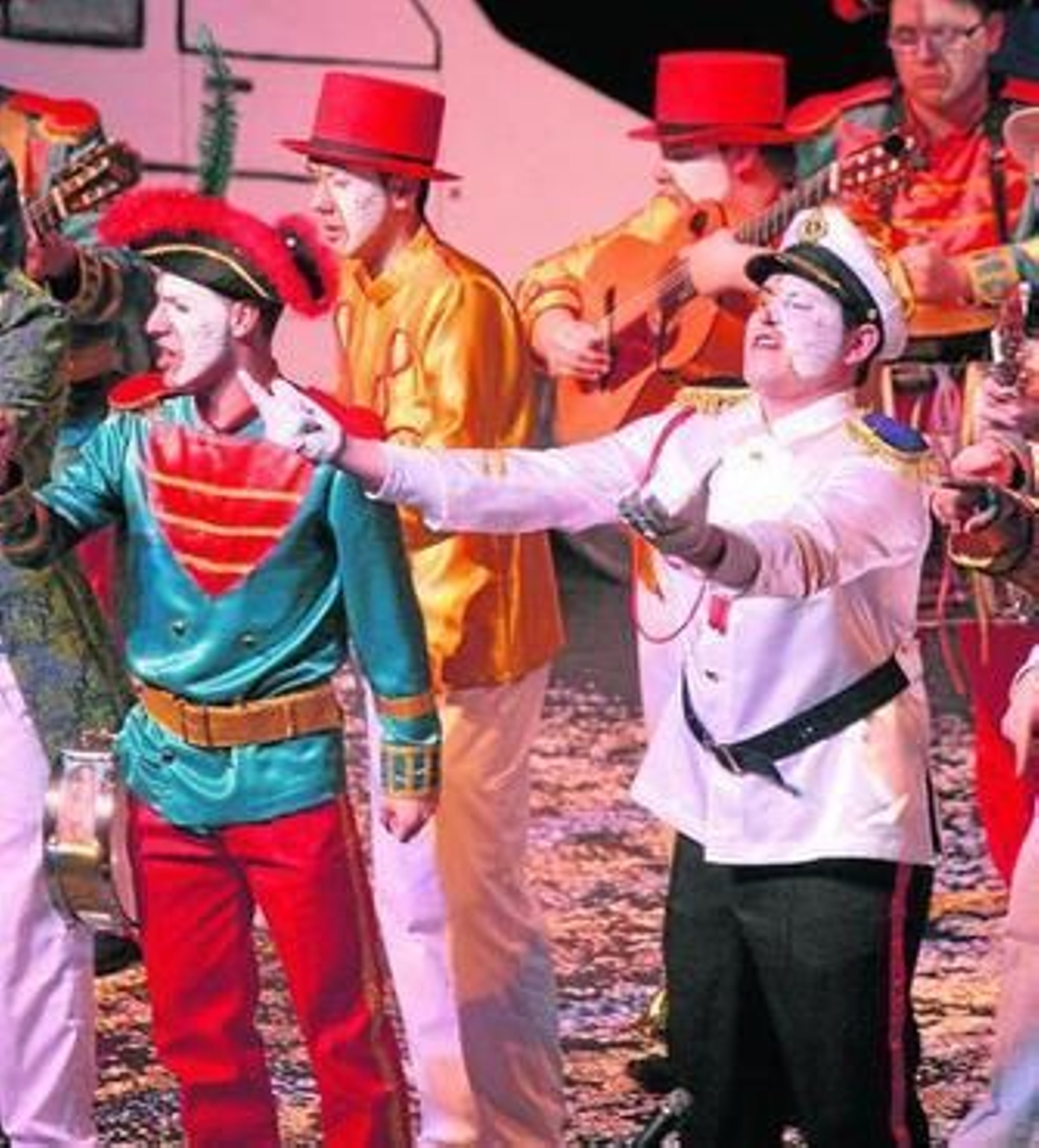 Una de las agrupaciones isleñas que actuó en el concurso del año pasado.