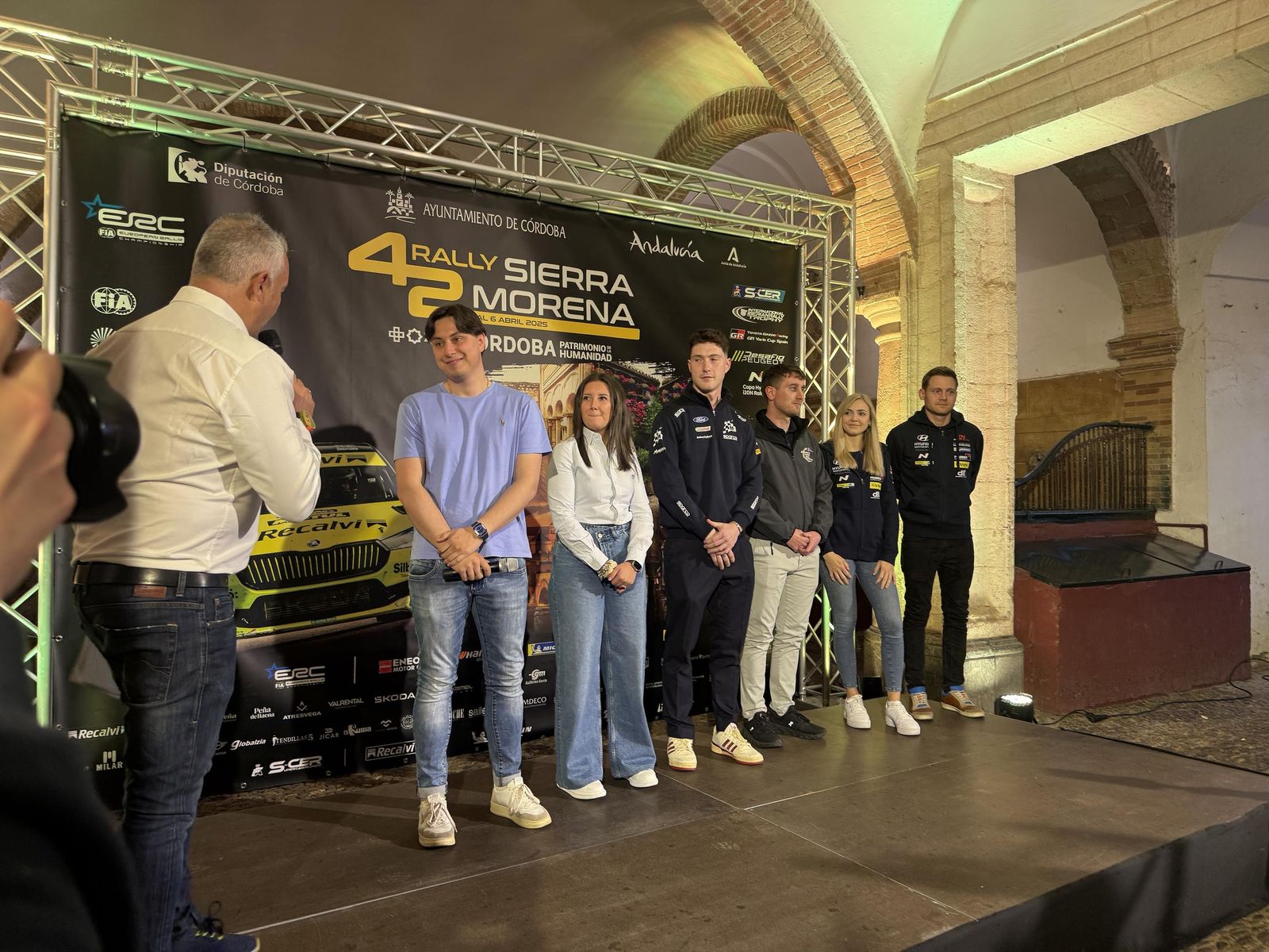 Las mejores fotos del acto de presentación del Rallye Sierra Morena 2025