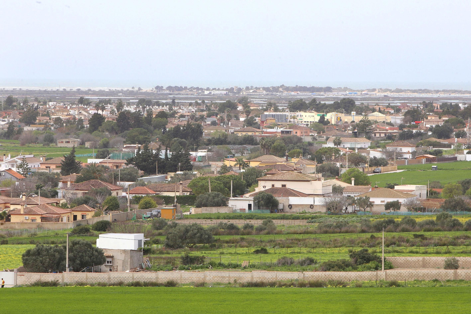Uno de los muchos diseminados en el extrarradio de Chiclana, en una imagen de archivo.