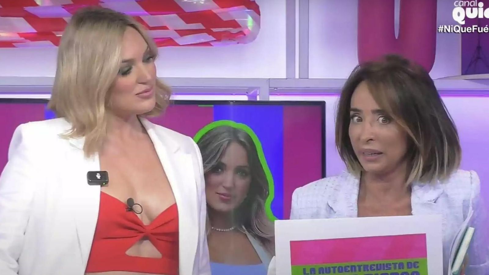 Marta Riesco junto a Maria Patiño en 'Ni que fuéramos'