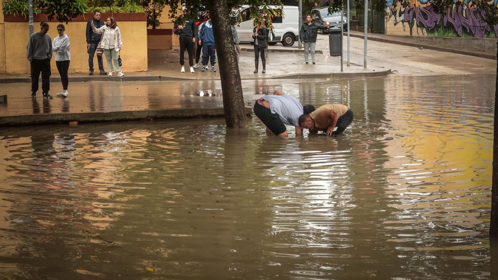 Imágenes del paso de la Dana, inundaciones, destrozos y caos por todo Jerez