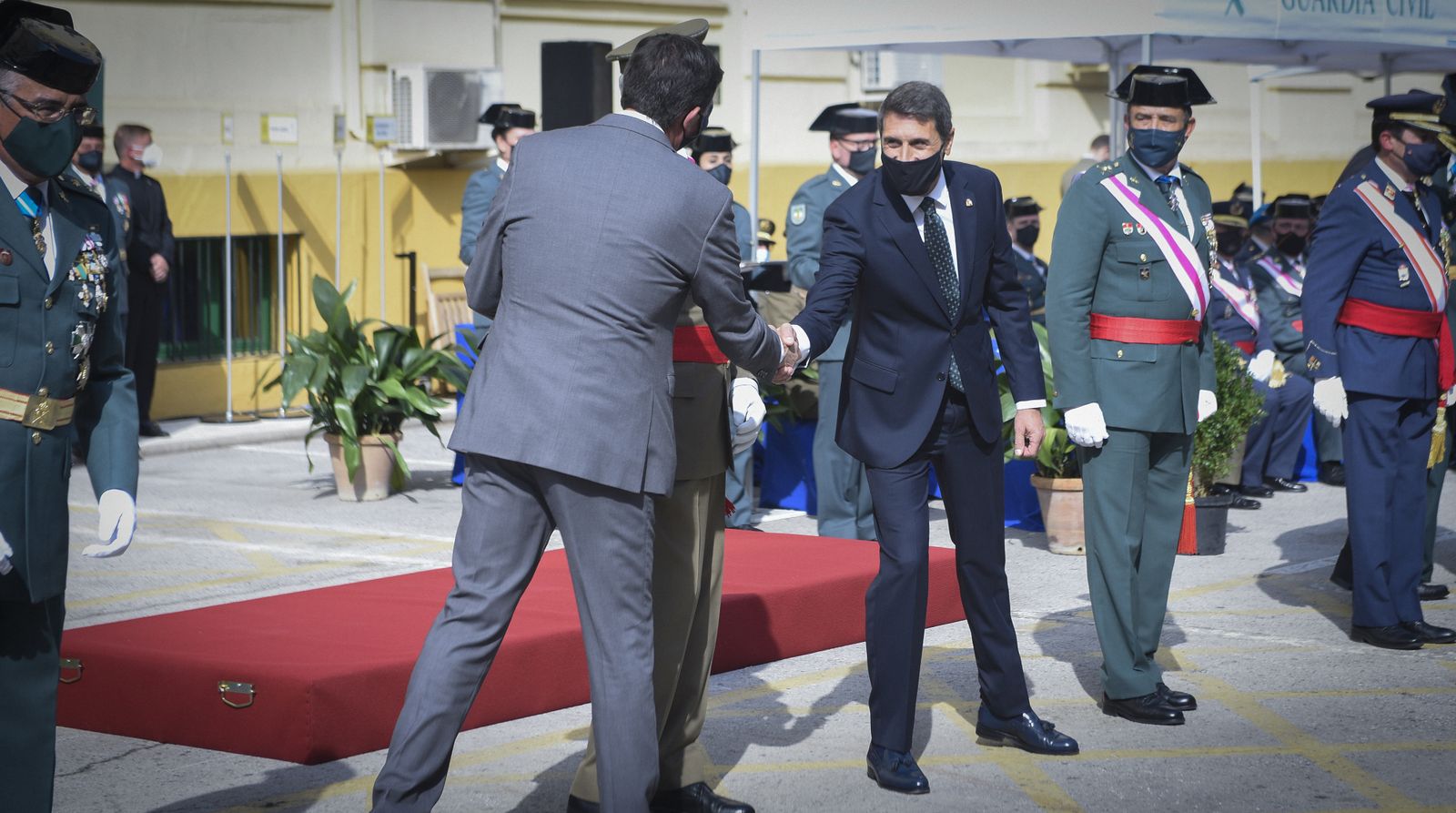 El acto del día del Pilar de la Guardia Civil, en imágenes